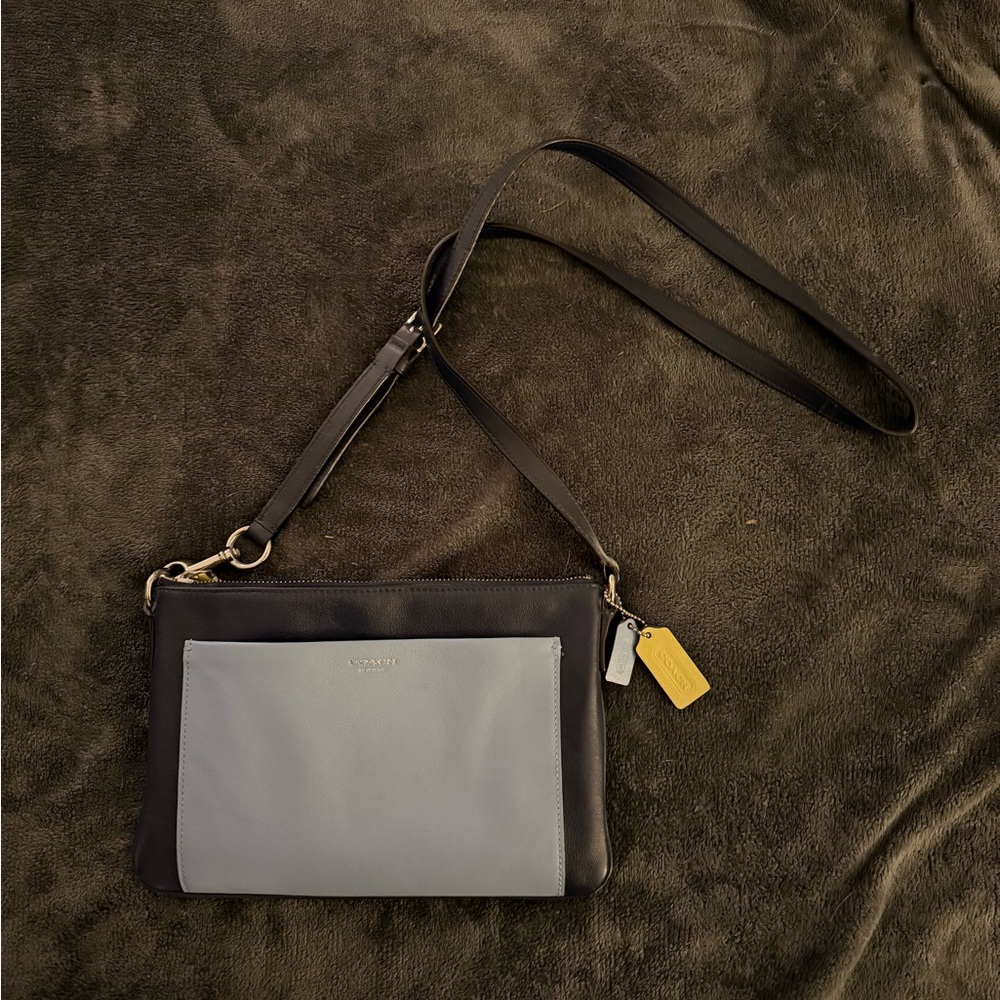 Coach Navy & Light Blue Women's Crossbody Bag